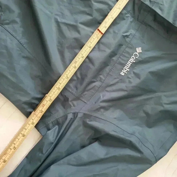 Columbia Omni Tech Waterproof Hoodie Breathable Men's Jacket Sz L Fishin… - Picture 6 of 8